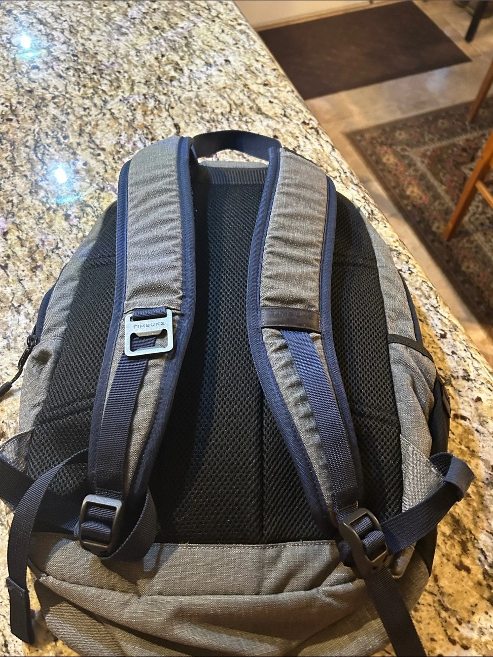 Gray Men's Timbuk2 Division Laptop Backpack, a versatile bag for travel